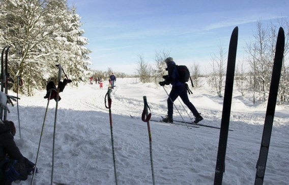 Smeltende sneeuw gevallen op meerdere plaatsen in ons land, langlaufpistes geopend in Oostkantons
