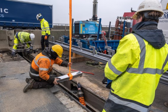 Werken aan viaduct Merksem worden twee dagen vroeger afgerond 