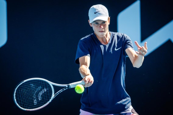 Alexander Blockx beleeft met kwalificatie voor juniorenfinale Australian Open ‘een droom’