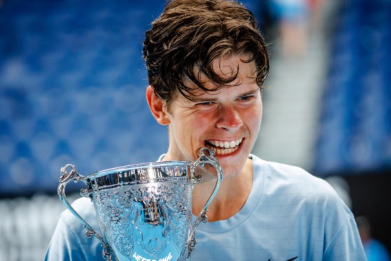 Alexander Blockx wint als eerste Belgische junior Australian Open 
