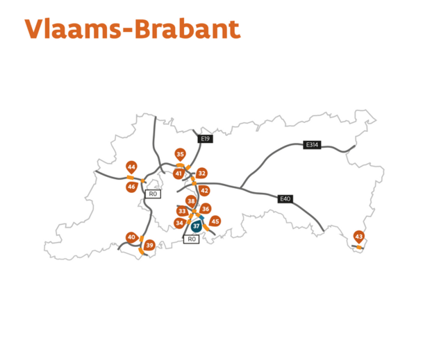 Op deze snelwegwerven mag je dit jaar hinder verwachten