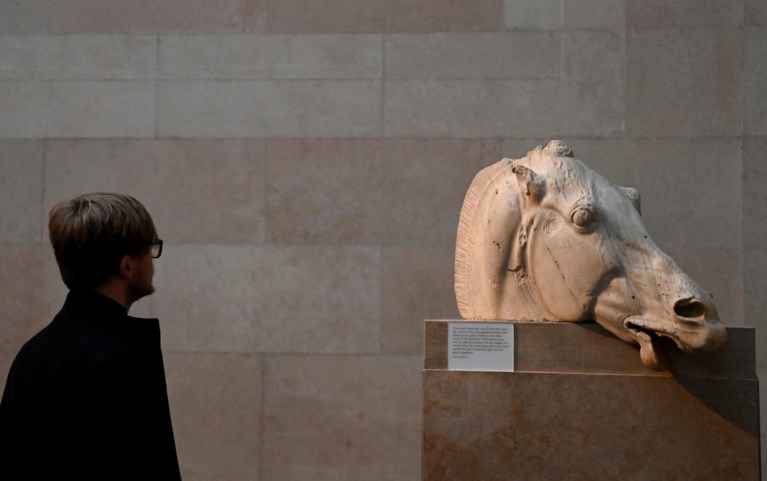 Premier Sunak wil friezen van Griekse Parthenon in Verenigd Koninkrijk houden