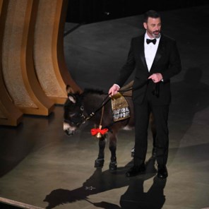 Ook dit waren de Oscars: een ezel op het podium en lachen met Will Smith