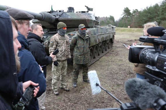 Oekraïense soldaten volgen spoedcursus over Leopard 2-tanks in Duitsland: ‘Nu snap ik waarom Russen er bang van zijn’