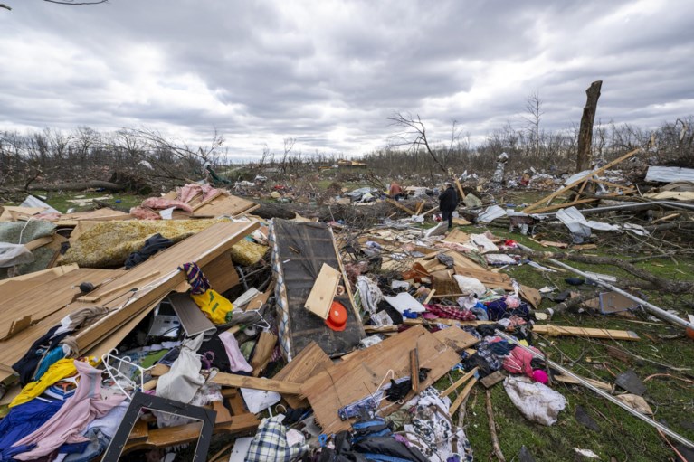At least 32 people have been killed by storms and tornadoes in the US