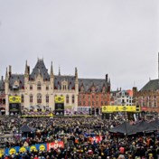 Massa mensen in Brugge voor start Ronde van Vlaanderen
