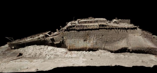 Nieuwe scans van Titanic bieden unieke kijk op wrak