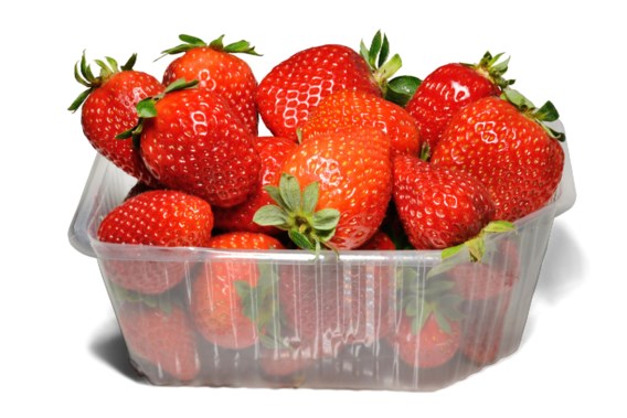 Zit er wel een halve kilo aardbeien in een bakje van 500 gram?