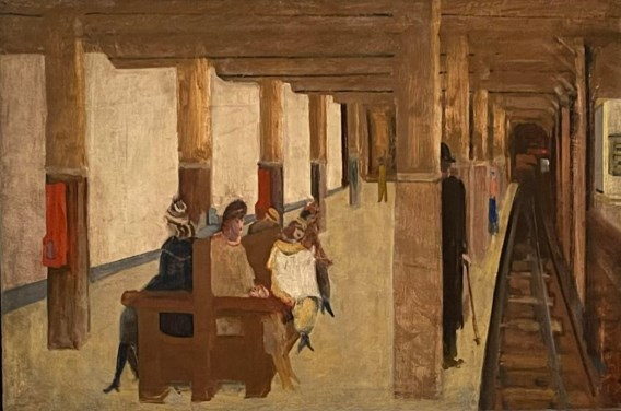 ‘Untitled (The subway)’ (1937), Mark Rothko