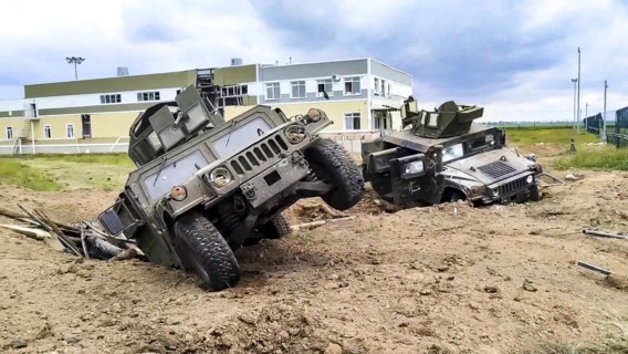 Foto’s van westers materieel in Rusland kunnen wapenleveringen aan Oekraïne in gevaar brengen