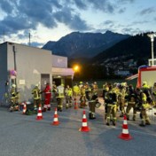 Nachttrein strandt door brand in tunnel in Tirol, 33 gewonden