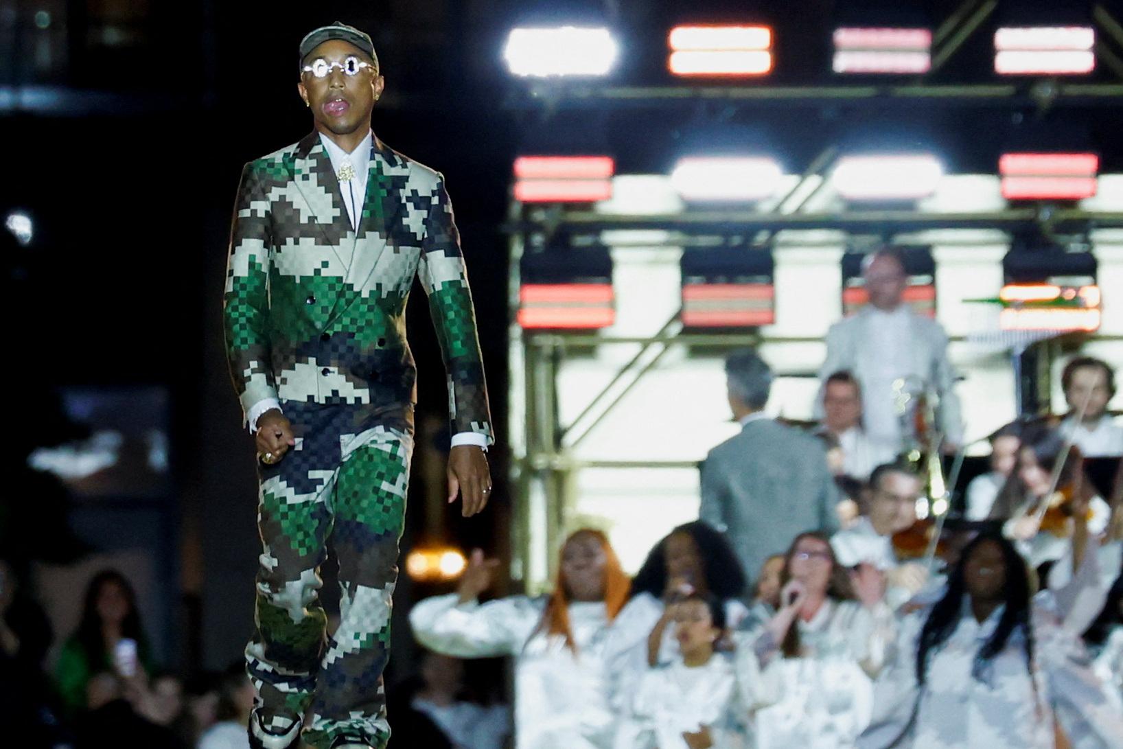 Fashion Week: Pharrell Williams valse avec Louis Vuitton
