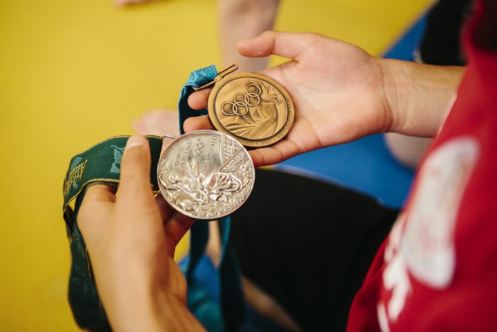 Olympische medailles Gella Vandecaveye gestolen in Brussel-Zuid