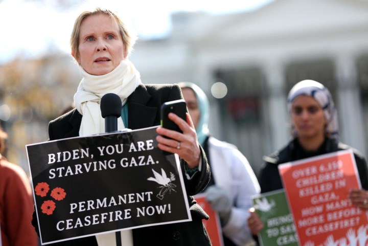 ‘Sex and the city’-actrice in hongerstaking voor Gaza