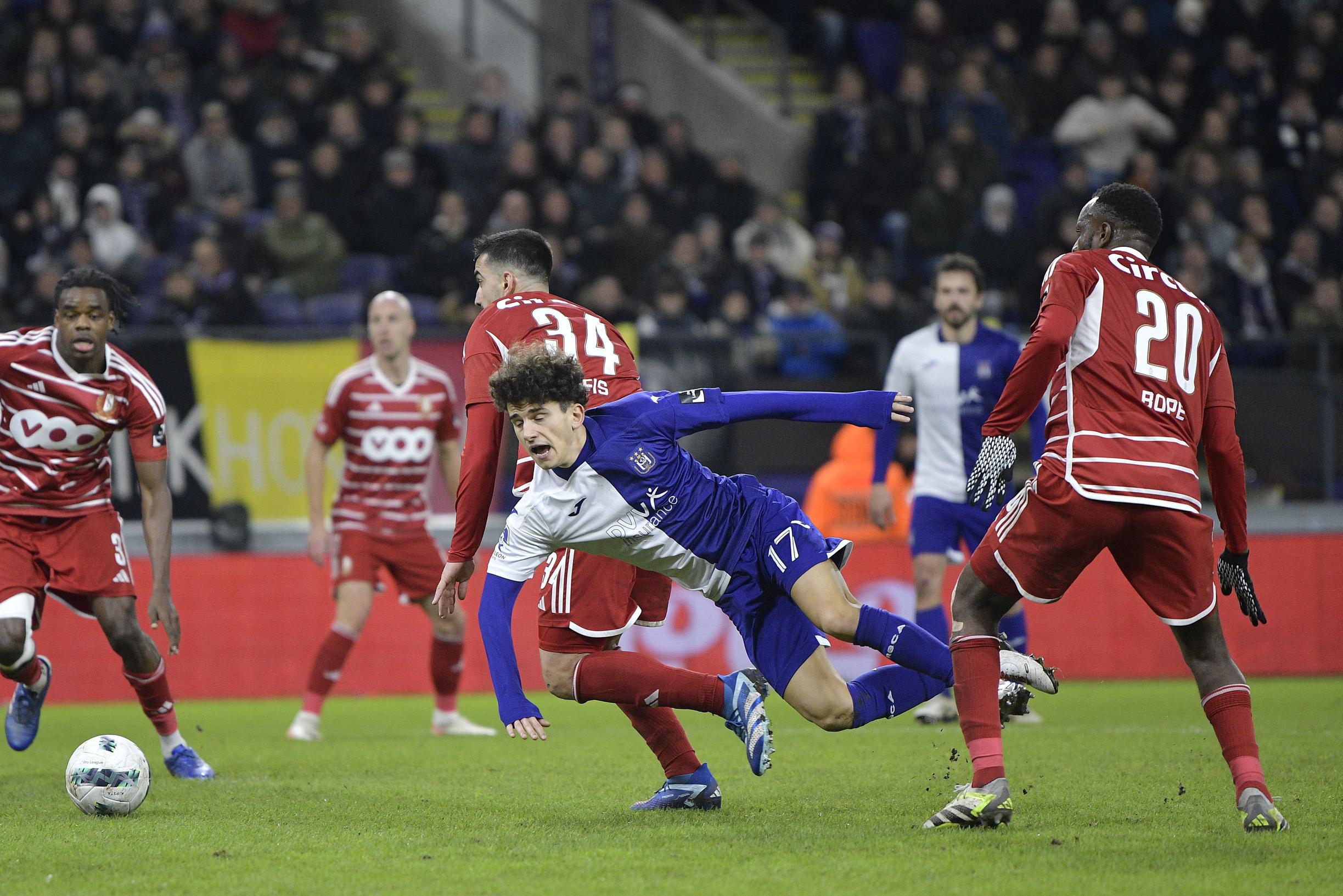 Anderlecht – Standard : Price exclu pour une semelle sur N'Diaye