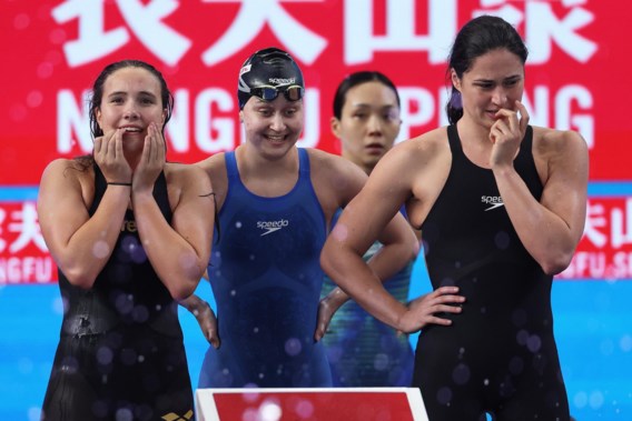 No Belgian miracle at the Swimming World Championships: Belgian relay team misses the last chance for an Olympic ticket