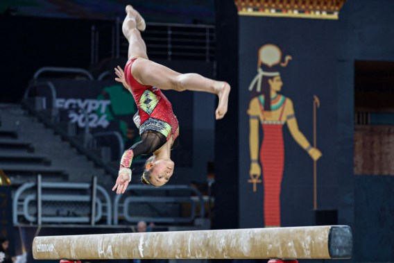 Belgian gymnastics talent Erika Pinxten beats Nina Derwael in Cairo and becomes a major competitor towards the Olympic Games