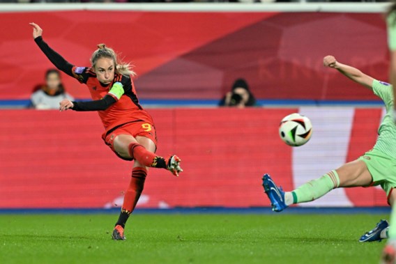 Tessa Wullaert comes close to a Lukaku goal with a hat trick against Hungary