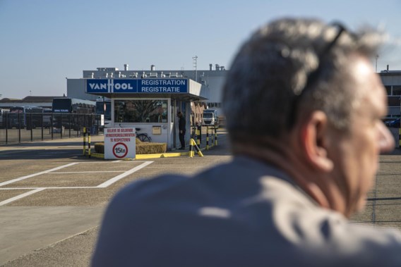 Van Hool staff wait anxiously