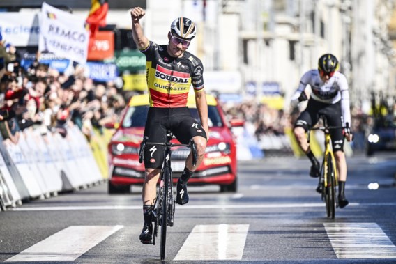 Strong Evenepoel wins the final stage Paris-Nice, but has to leave the final victory to Jorgenson