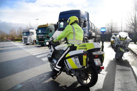 After the first checks: 14 vehicles were caught every day that had not been inspected