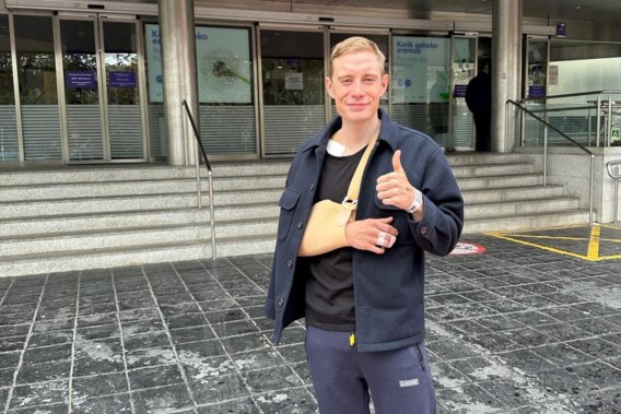 Tour winner Jonas Vingegaard can finally leave hospital twelve days after a heavy fall