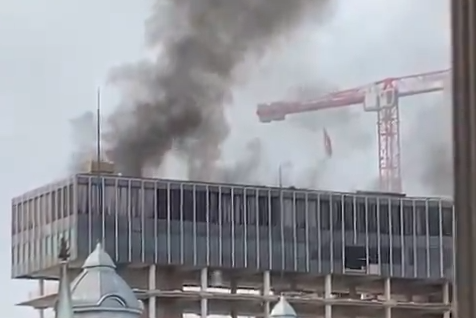 Fire in Muntcentrum in the heart of Brussels under control