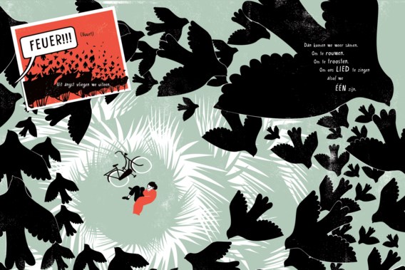 De graphic novel ‘Het lied van de merel’ is een krachttoer van twaalf