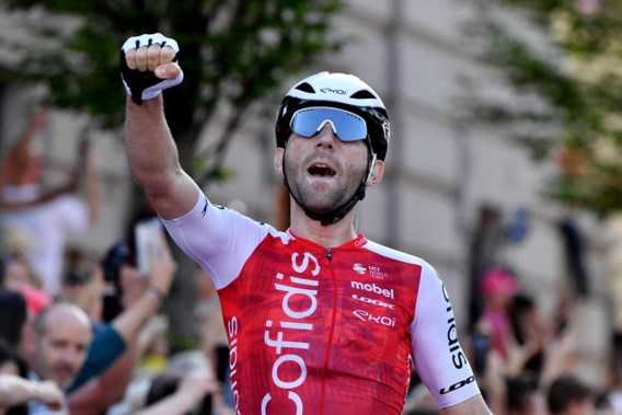 Refugees put sprinters behind in Giro: Benjamin Thomas gives Cofidis first victory