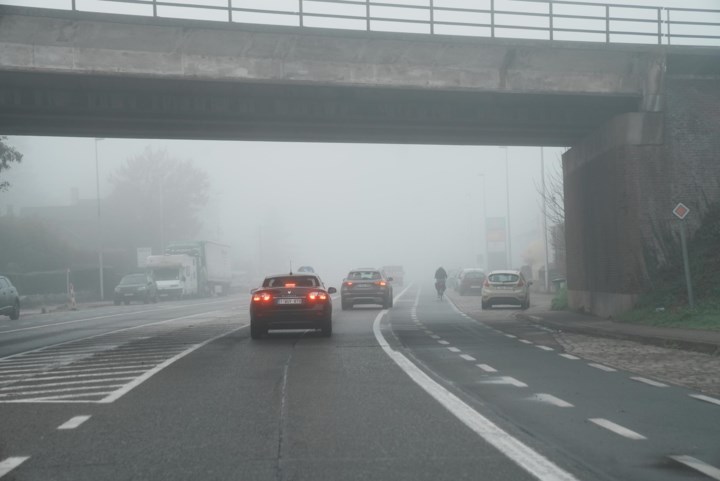 KMI kondigt code geel af voor mist en gladheid