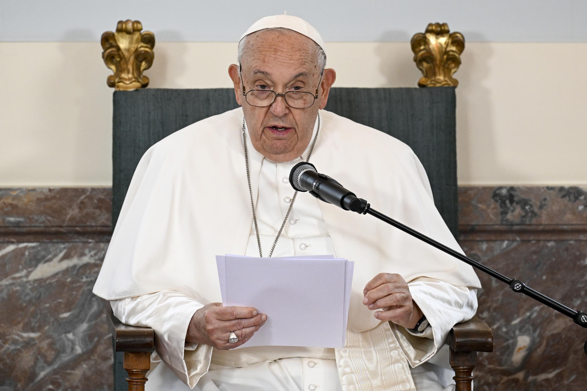 Pope Francis‍ at the Vatican