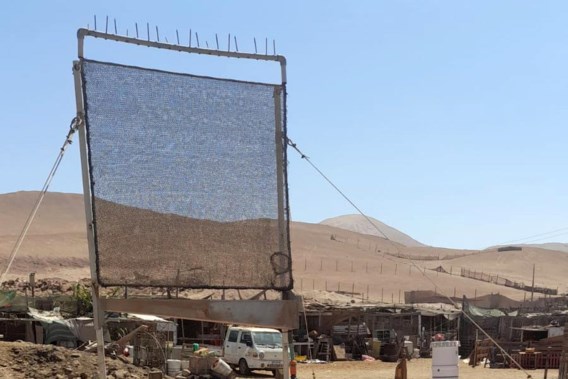 Dorst in de woestijn? Neem een glaasje mistwater