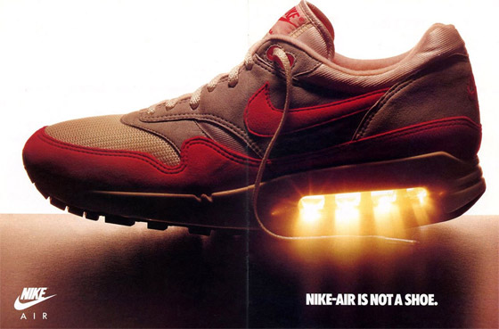 1987 stopte Nike wat lucht in een schoen - en met succes | De Standaard Mobile